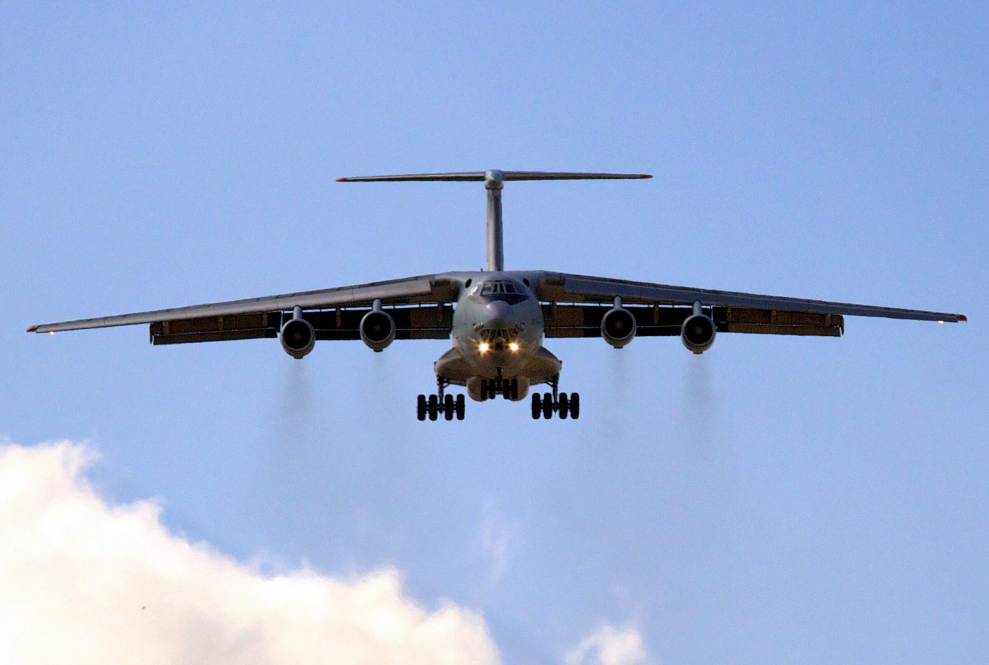Praėjusią savaitę du Rusijos transportiniai lėktuvai pažeidė oro erdvę