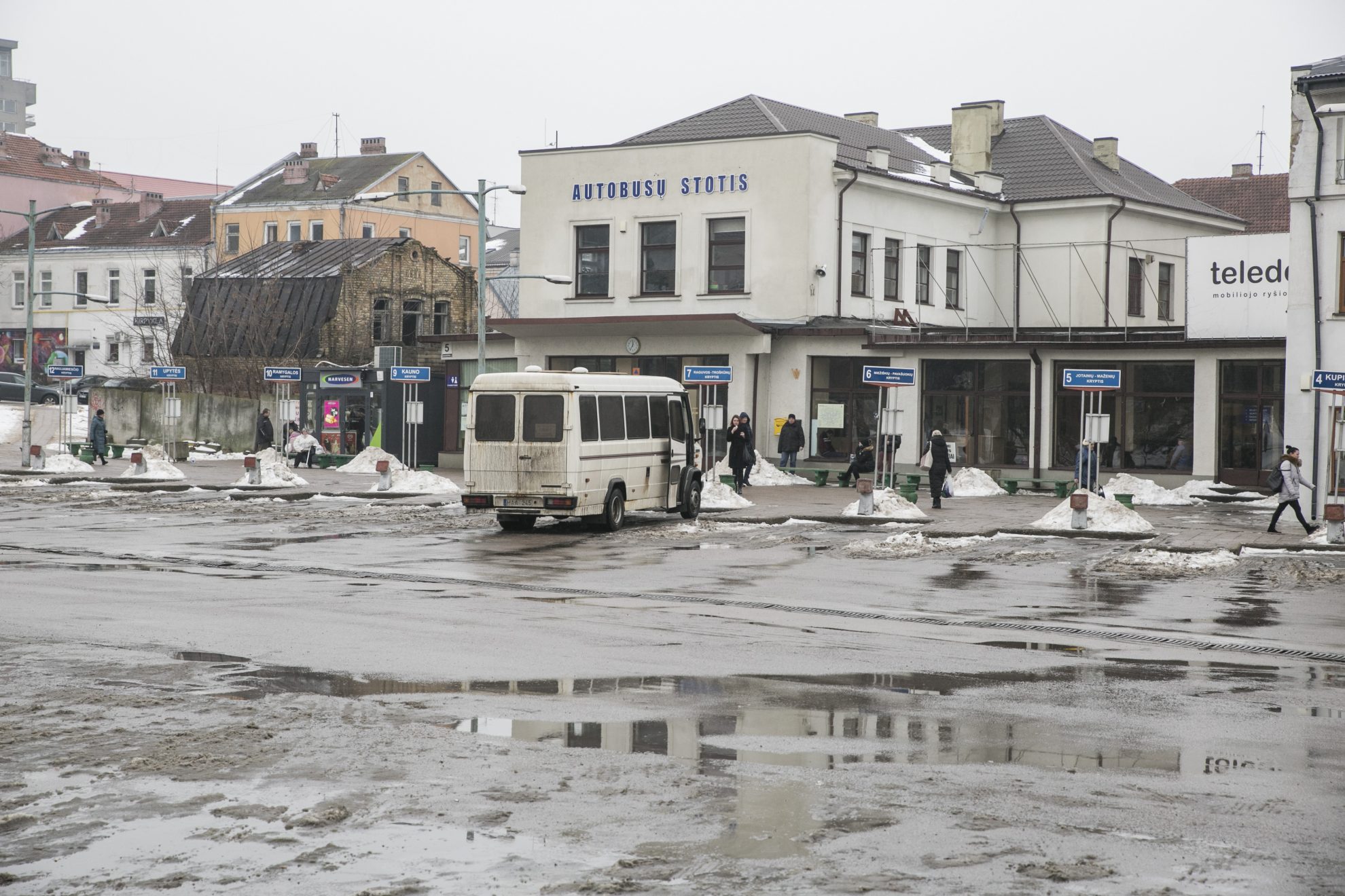 Būsimoji Panevėžio autobusų stotis virto karo kirviu miesto politinėje arenoje.