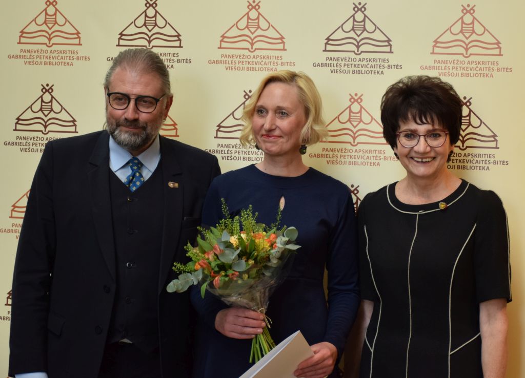G. Petkevičaitės-Bitės viešojoje bibliotekoje metų nominacijos „Ad astra“ šventėje pagerbti Panevėžio regiono bibliotekų darbuotojų.