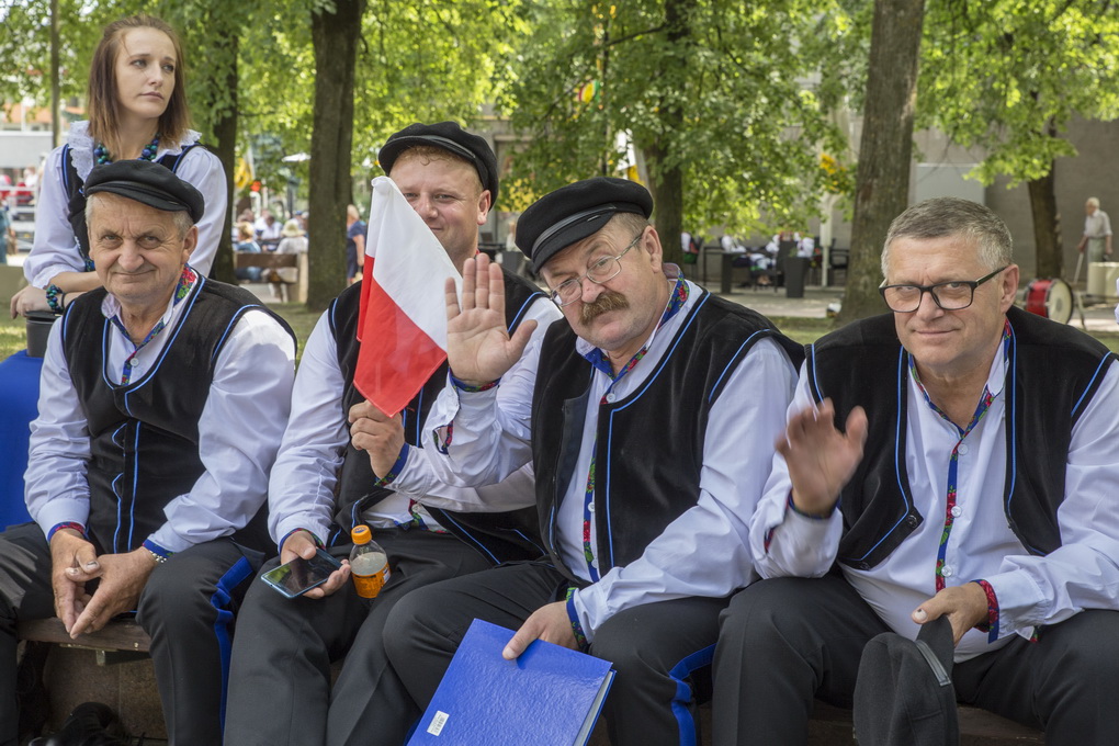 Pasinerti į dainos ir šokio sūkurį pakvietė kasmetinis lenkų kultūros festivalis.
