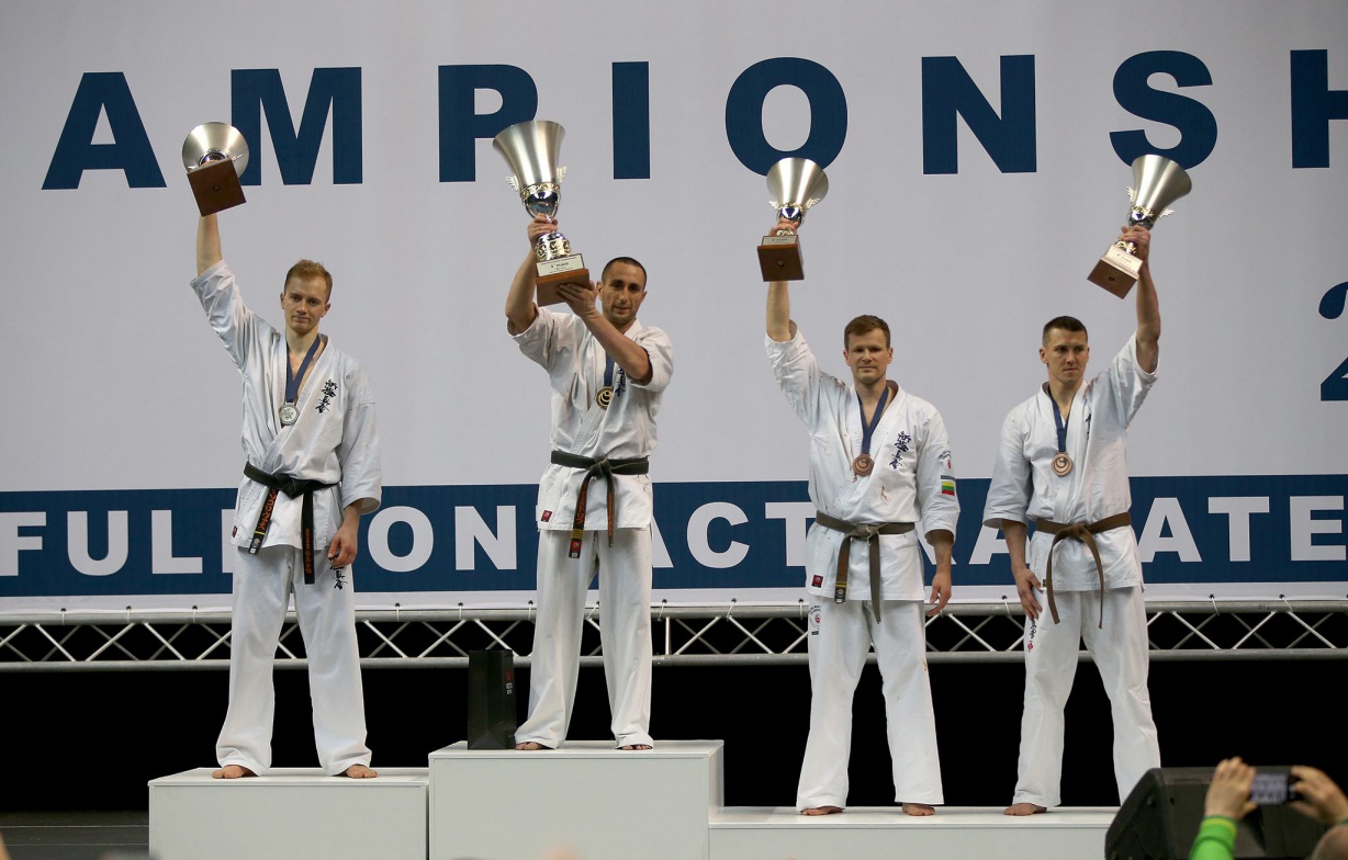 Sekmadienį Vilniaus „Siemens“ vyko Europos kiokušin karatė čempionatas ir atranka į Pasaulio čempionatą.