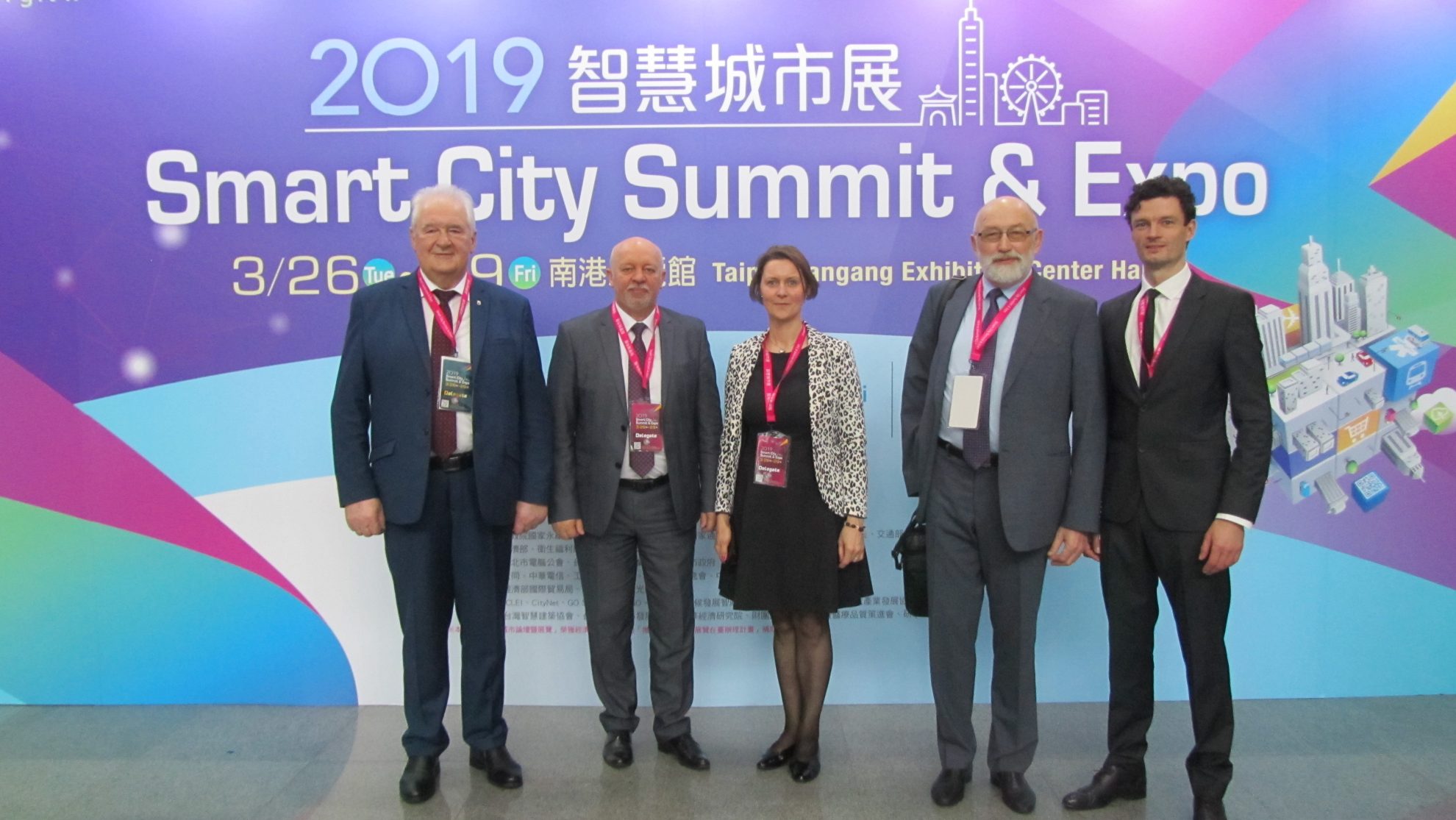 Taipėjaus misijos Baltijos šalims ambasadoriaus J. E. p. Andy Chin kvietimu Panevėžio miesto delegacija dalyvavo „Išmaniųjų miestų susitikimo ir EXPO“ renginyje Taipėjuje.