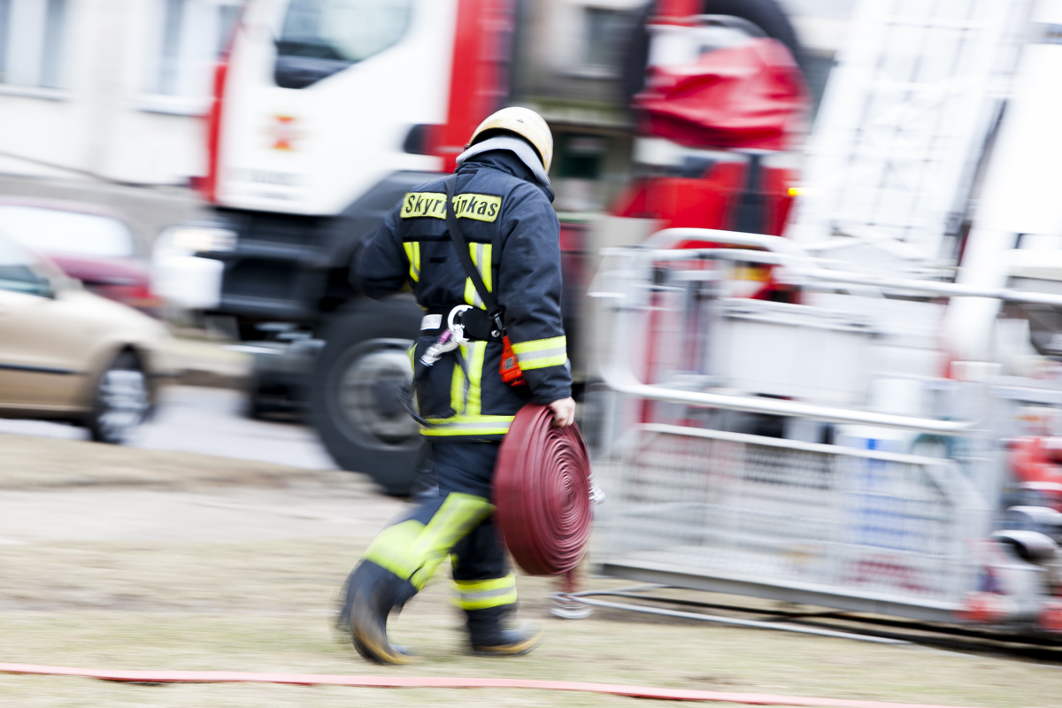 Antradienio vakarą ugniagesiai gelbėtojai buvo kviečiami neeilinei gelbėjimo operacijai.