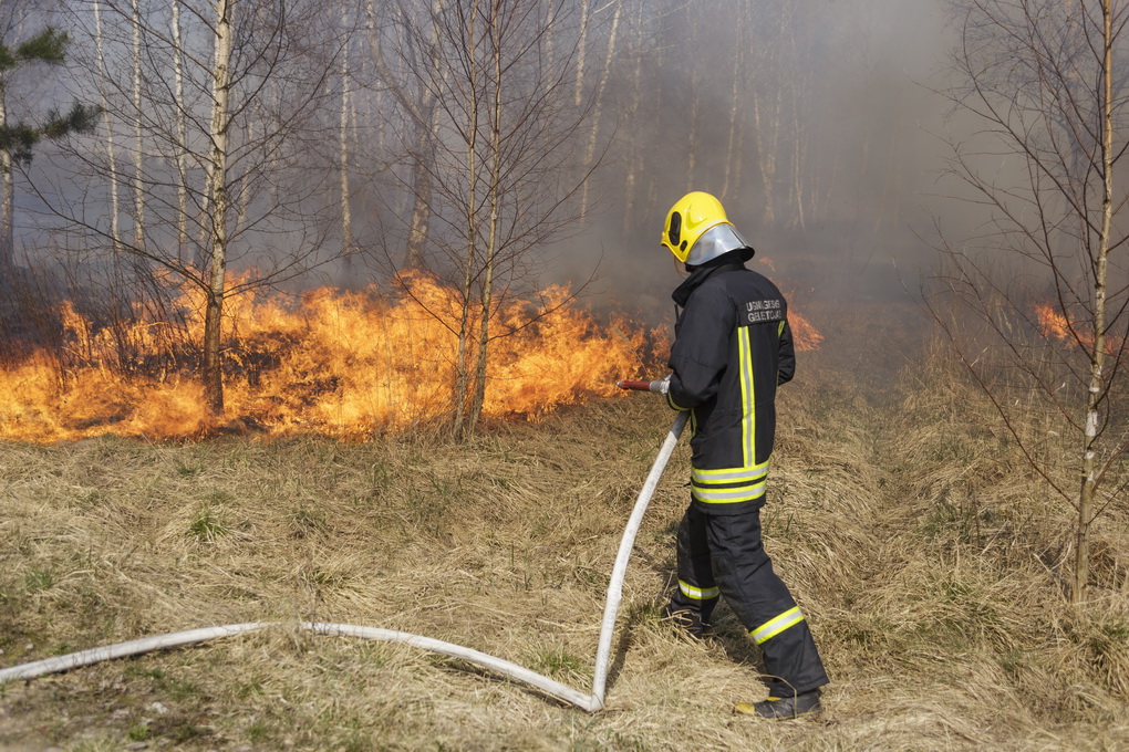 Sausi orai išdžiovino ne tik ūkininkų laukus, bet ir miškus. Pačios aukščiausios – penktosios klasės gaisringumas ketvirtadienį paskelbtas ir Panevėžio rajone.