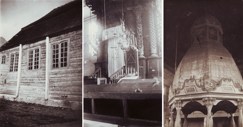 Istorikams tik palyginti neseniai fotografijose pavyko pamatyti, kaip iš vidaus atrodė didžioji medinė Panevėžio sinagoga – ilgą laiką tebuvo išlikę aprašymai. PANEVĖŽIO ŽYDŲ BENDRUOMENĖS nuotr.