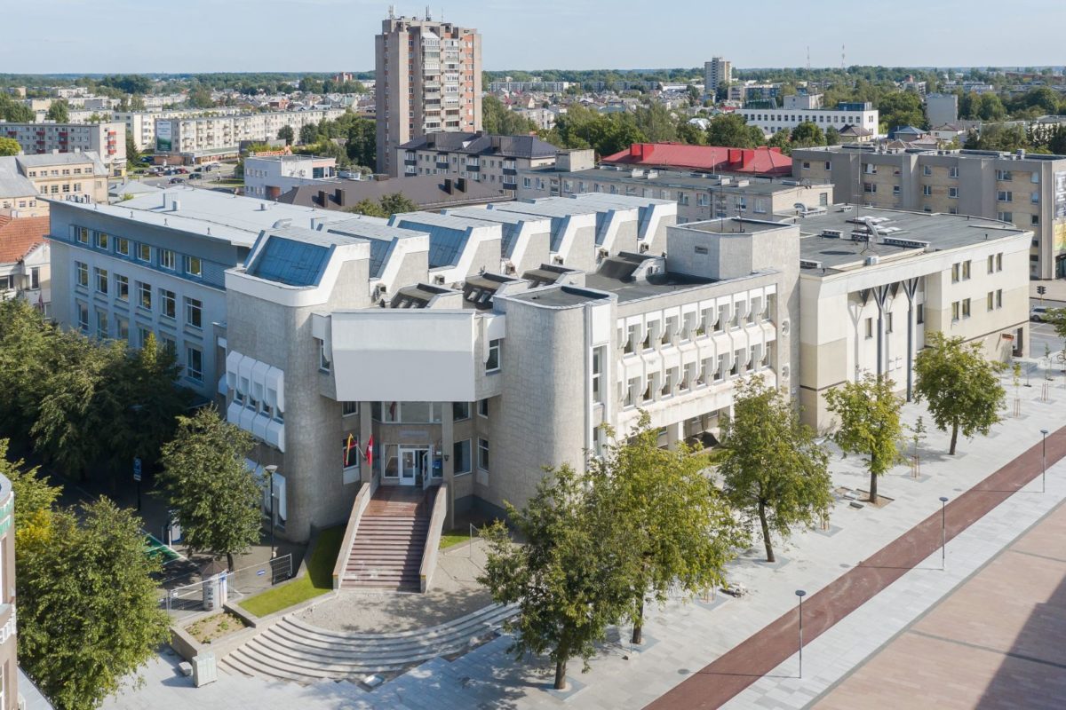 Panevėžio apylinkės teismo rūmai. Nuotr. Norbert Tukaj