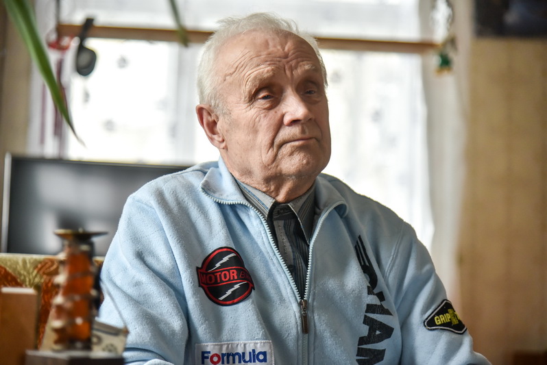 Buvęs automobilių sporto čempionas Eugenijus Oliandra. P. ŽIDONIO nuotr. 