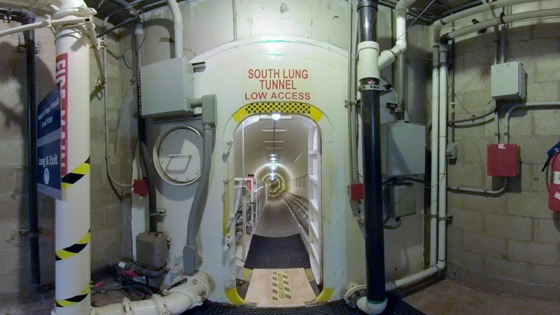 Tai požeminė „Biosferos-2“ dalis, kuri buvo vadinama „Technosfera“. 