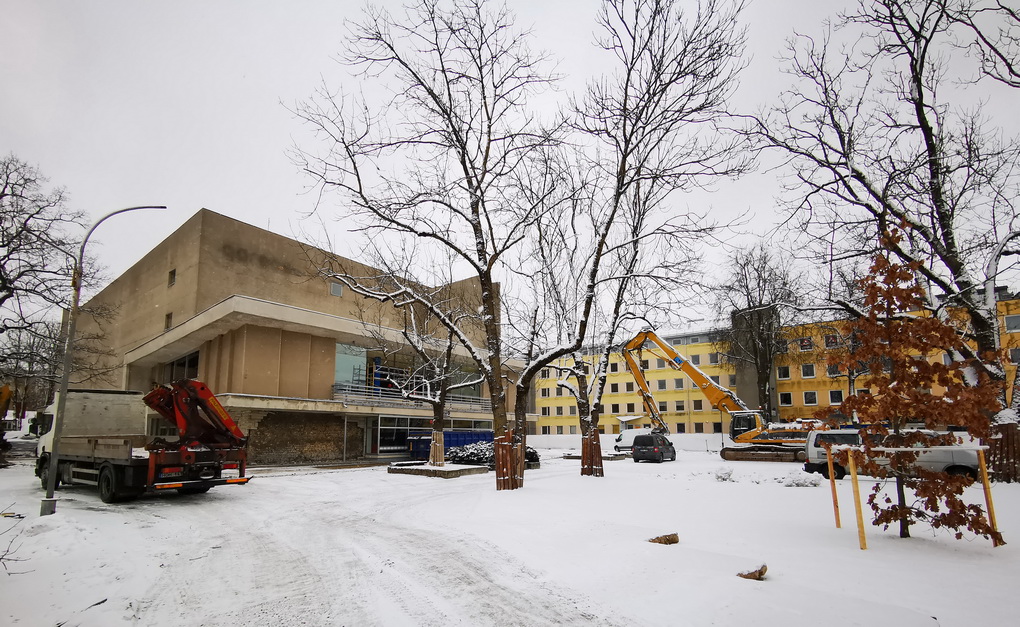 Panevėžio savivaldybės tarybos opozicijai nepavyko sustabdyti kino centro „Garsas“ rekonstrukcijos į Stasio Eidrigevičiaus menų centrą projekto.