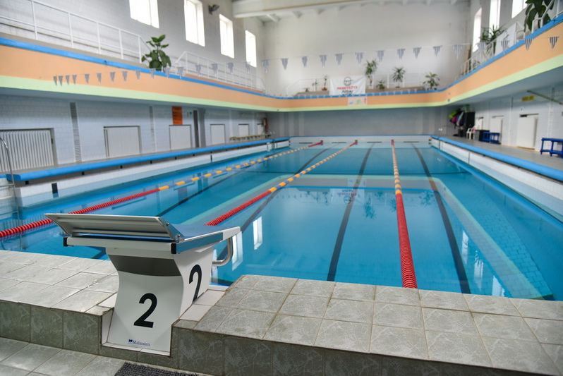 Šią savaitę išduotas leidimas modernaus, olimpinius standartus atitinkančio baseino statyboms. Savivaldybė viliasi rangos sutartį pasirašyti dar šį rudenį. P. ŽIDONIO nuotr.