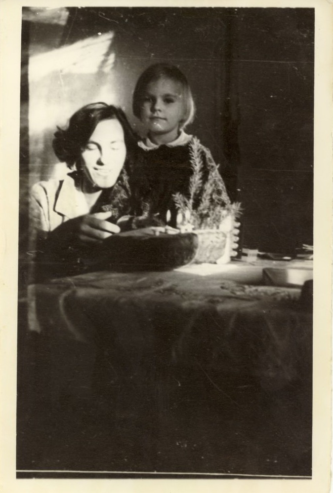 Su dukra Mėta. 1972 metai. PAVB nuotr.