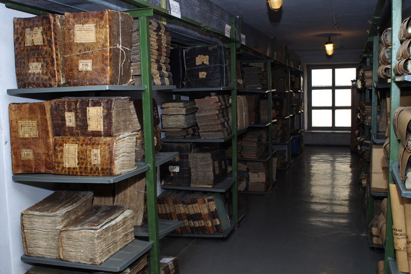 Lietuvos valstybės istorijos archyve saugomos metrikų iki 1940 metų knygos. LVIA nuotr.