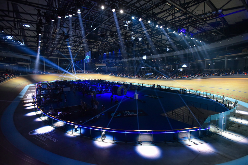 Už kitų miestų arenas Panevėžio yra brangesnė dėl savo išskirtinumo – dviračių treko. P. ŽIDONIO nuotr.