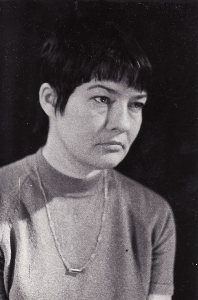 Aktorė Dalia Melėnaitė. 1974 m. Kazimiero VITKAUS nuotr. PAVB FKV-401-10-4