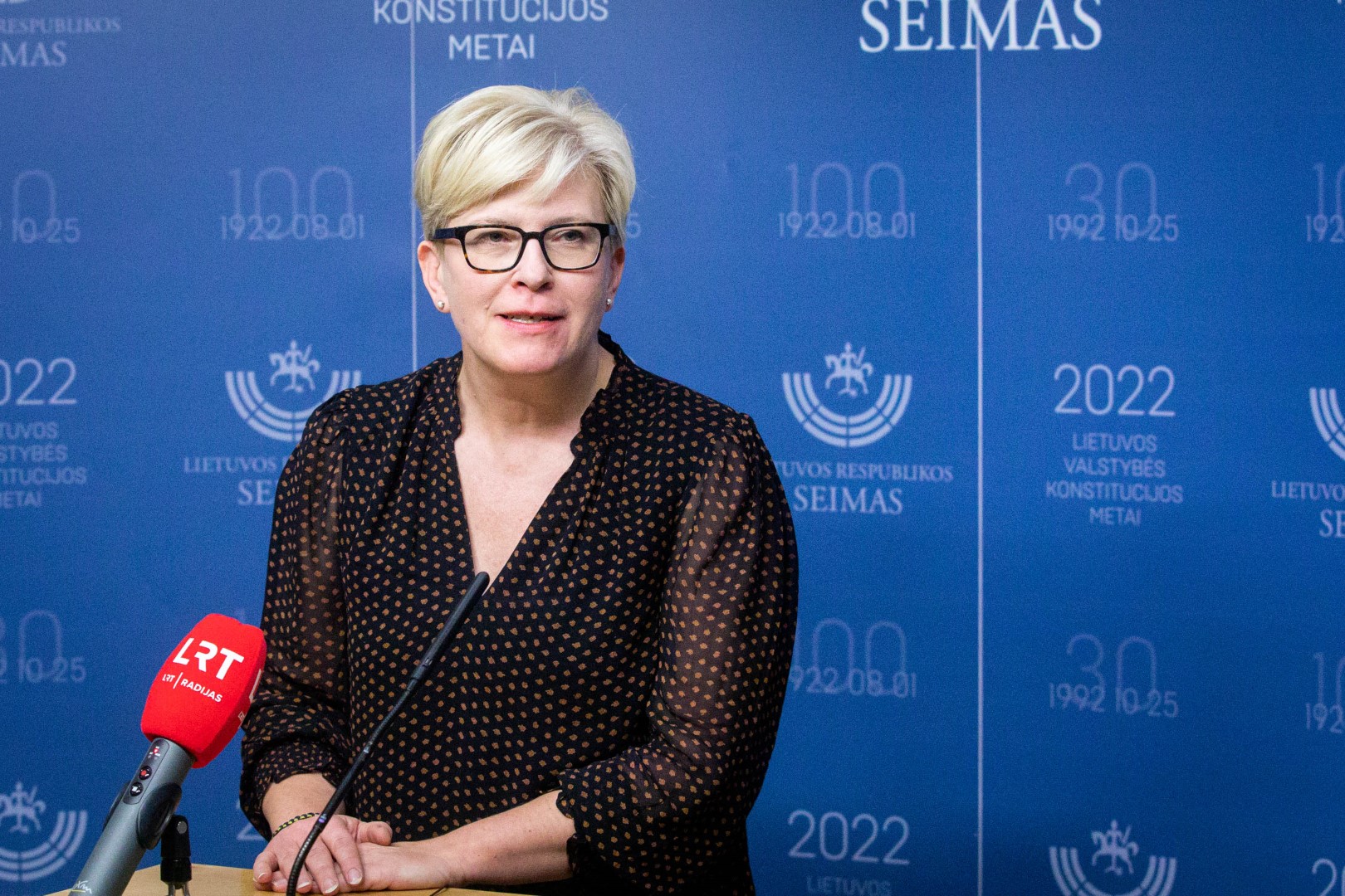 Premjerė Ingrida Šimonytė pripažįsta, kad, artėjant balsavimui dėl 2023 metų biudžeto, ji nėra užtikrinta dėl daugumos palaikymo.