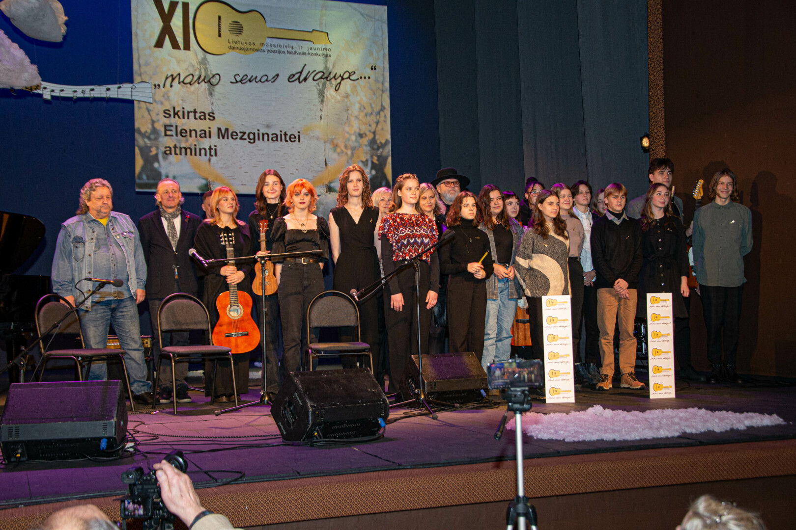 Panevėžyje įvyko XI Lietuvos moksleivių dainuojamosios poezijos festivalis-konkursas „Mano senas drauge…“.