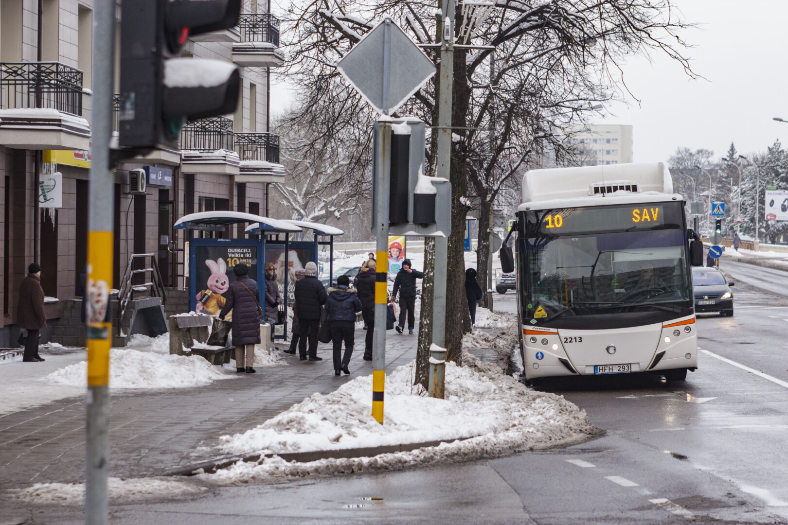 Panevėžyje maršrutiniame autobuse keleivė patyrė rimtą traumą.