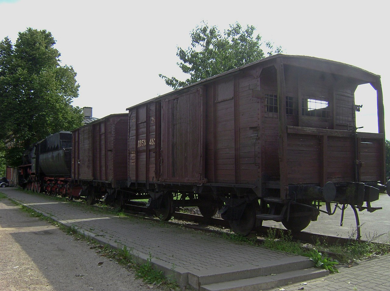 „Liaudies priešus“ sovietai į tremtį vežė gyvuliams skirtuose vagonuose. „WIKIMEDIA“ nuotr.