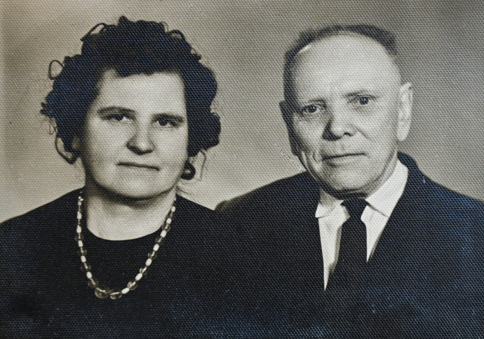 Jonas Vičinas su žmona Apolonija, kuri su vaikais tremtyje Buriatijoje-Mongolijoje praleido beveik keturiolika metų. ŠEIMOS ARCHYVO nuotr.