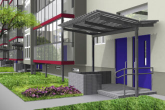 renovuotas daugiabutis