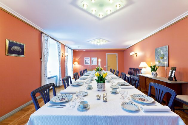 Valgomasis atspindi XVIII a. Švedijos dvarų dvasią. (Raimondo Urbakavičiaus nuotr.)