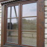 Tradicinis medinis langas