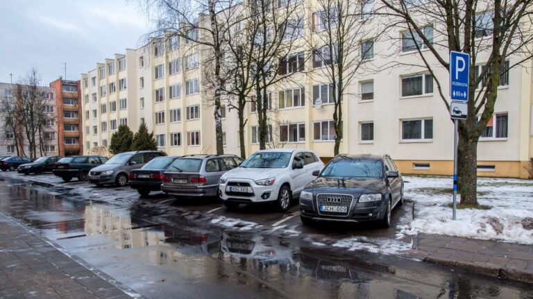 Statydama savo automobilį daugiabučio, kuriame gyvena, kieme, dabar Panevėžyje gyvenanti šiaulietė sulaukė ne tik perspėjimų, bet ir gavo baudą.