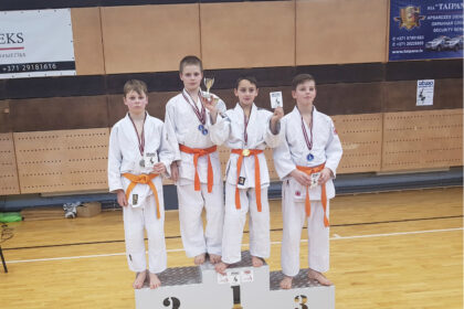 Sausį ir vasario pradžioje jaunieji Panevėžio dziudo sportininkai varžėsi keliuose tarptautiniuose turnyruose, kur iškovojo solidžias pergales.