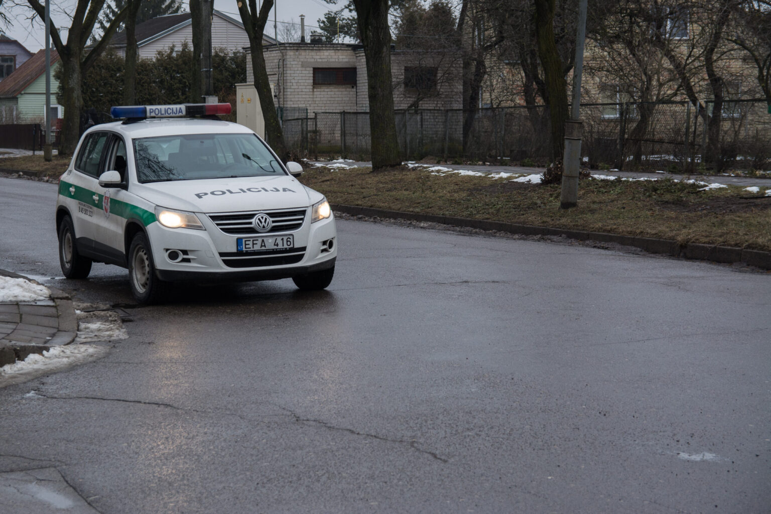 Pavojinga sankryža paženklinta dar viena avarija