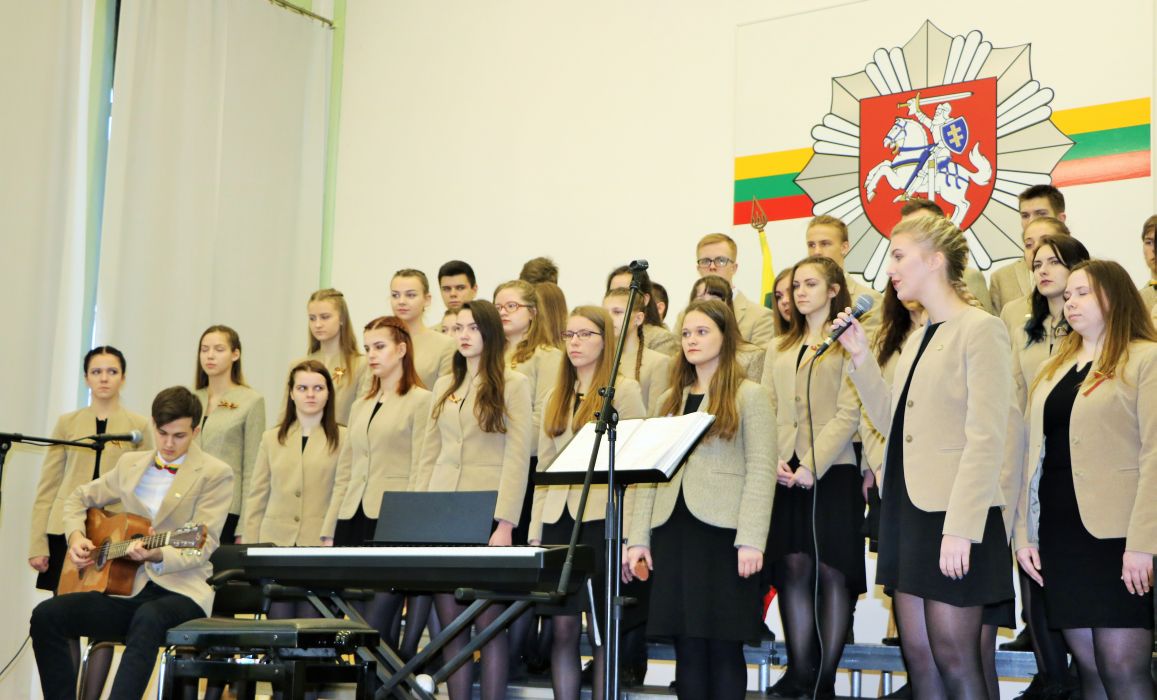 Kovo 10 dieną Panevėžio apskrities vyriausiasis policijos komisariatas iškilmingai minėjo Lietuvos Nepriklausomybės atkūrimo dieną.