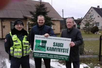 Panevėžio rajono savivaldybėje plečiasi judėjimas „Saugi kaimynystė“.