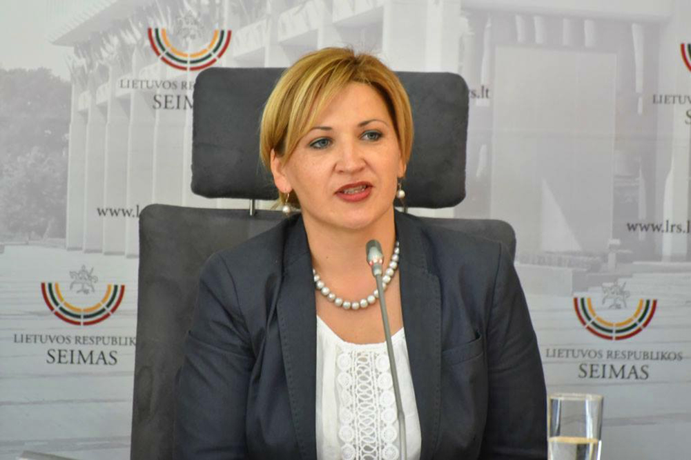 Lietuvos lenkų rinkimų akcijos - Krikščioniškų šeimų sąjungos kandidatė E. Tamošiūnaitė