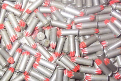 Netikėtas radinys šeštadienį aptiktas Panevėžio rajone esančiame Molainių tvenkinyje: prie užtvankos rastas maišelis su šoviniais.