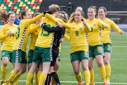 Lietuvos merginų WU-18 (1999 m. ir jaunesnių) rinktinė trečiadienį pergalingai pradėjo UEFA Jaunųjų talenčių turnyrą Vilniuje.