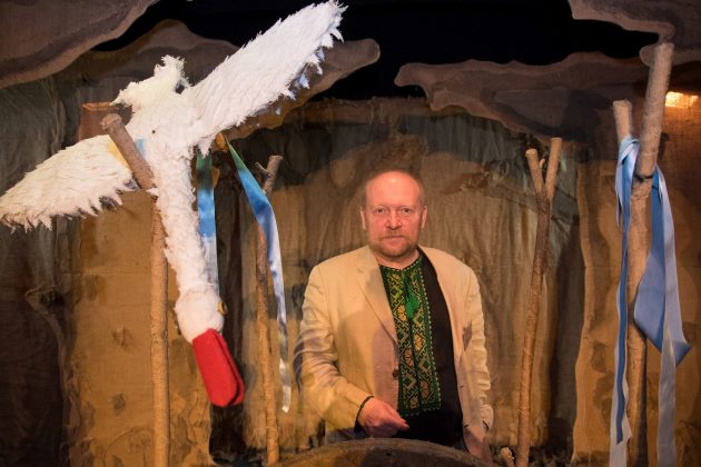 Pasak režisieriaus A. Svinino, teatrai turėtų kalbėti Ezopo kalba ir netapti politiniu įrankiu. T. Šiaudinio nuotr.