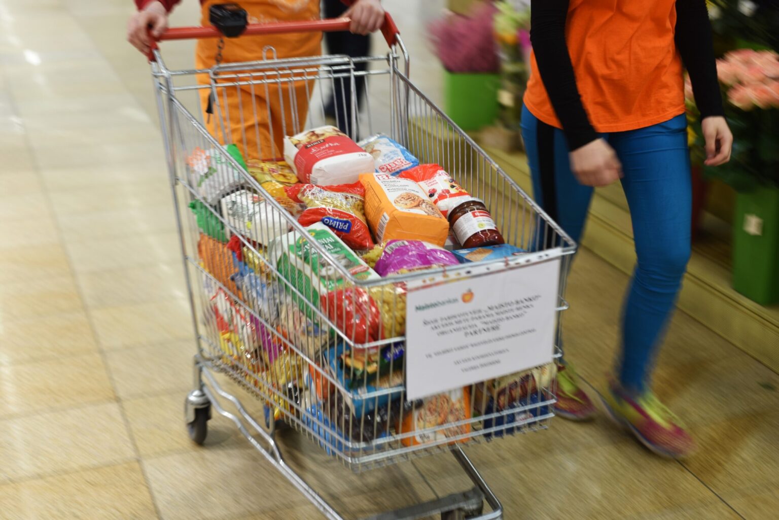 Savaitgalį vykusioje „Maisto banko“ akcijoje panevėžiečiai – kaip, beje, ir visos šalies gyventojai, – buvo ypač dosnūs.