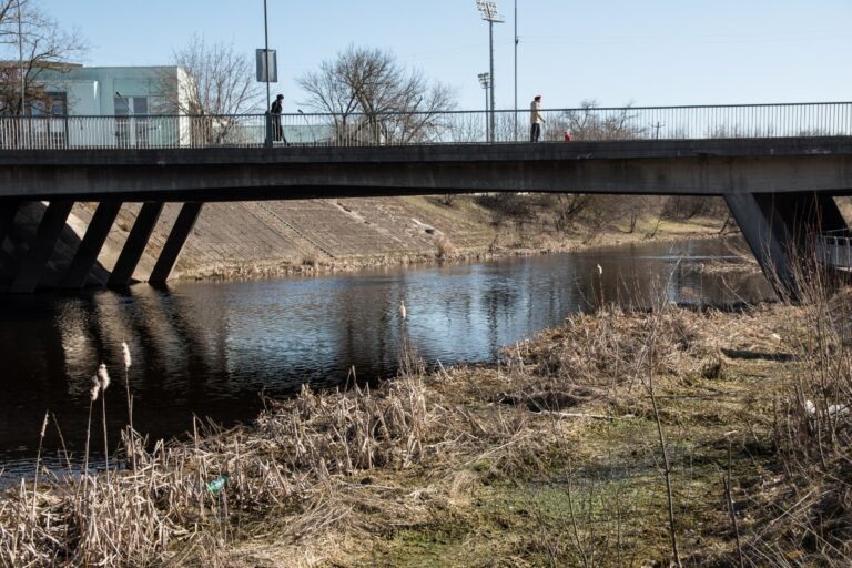 ntradienio rytą Panevėžio aplinkosaugininkai gavo pranešimą apie teršalus Nevėžyje. Užterštą upę ties tiltu Respublikos gatvėje pastebėjo praeiviai.