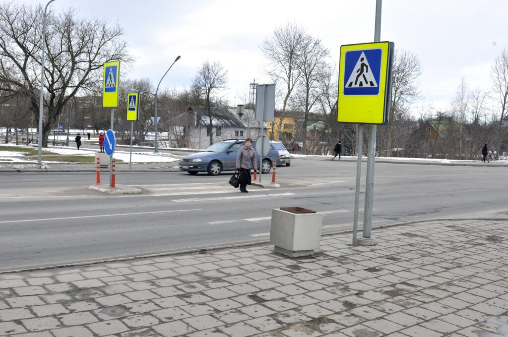 Panevėžyje, Klaipėdos gatvėje esančioje pėsčiųjų perėjoje sužalota moteris.