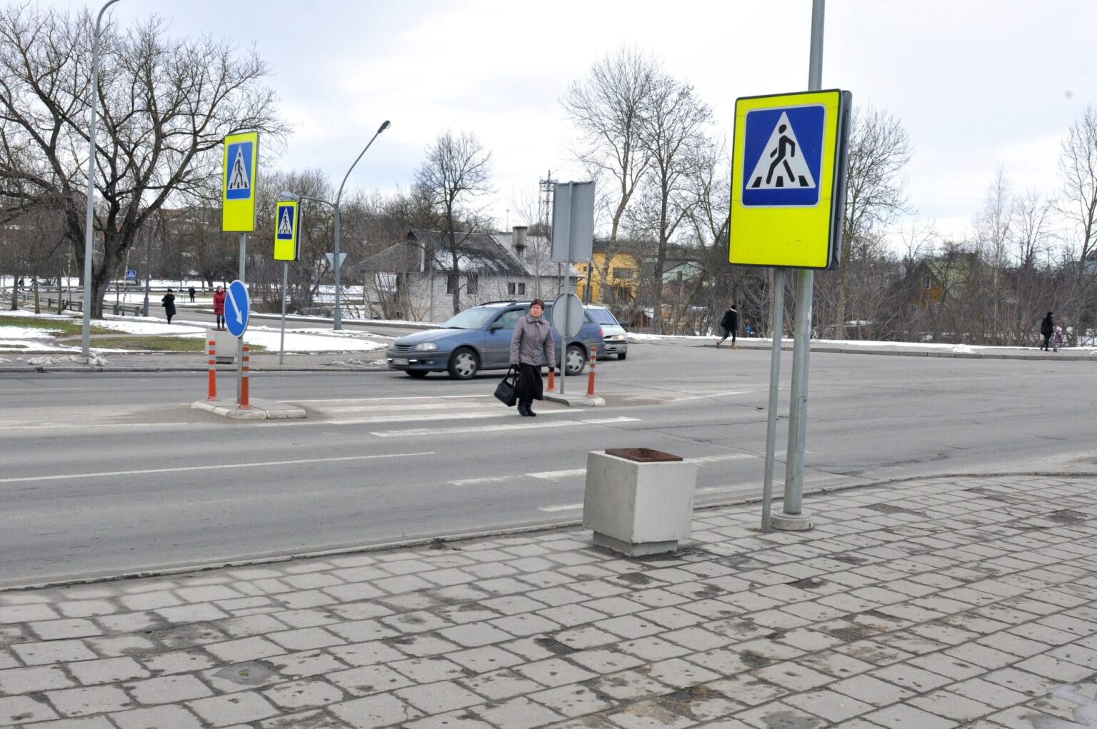 Panevėžyje, Klaipėdos gatvėje esančioje pėsčiųjų perėjoje sužalota moteris.