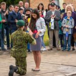 Panevėžio karaliaus Mindaugo husarų bataliono 373 šauktiniai, kurių tarpe ir dešimt merginų, šiandien išsirikiavo į paskutinę rikiuotę.