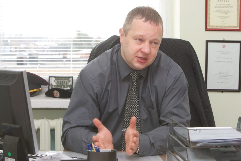 Policijos departamente prie VRM surengtą atranką į Šiaulių apskrities VPK viršininko pareigas laimėjo panevėžietis Ramūnas Sarapas.