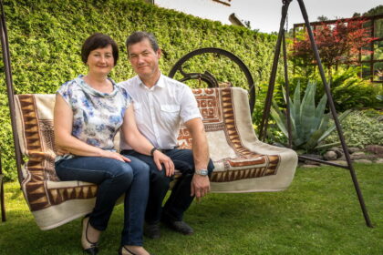 Piniavoje gyvenančius Dainių ir Virginiją Šiaučiūnus pažįsta visa bendruomenė.