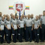 Panevėžio apskrities vyriausiajame policijos komisariate priesaikos žodžius ištarė net 9 nauji pareigūnai.