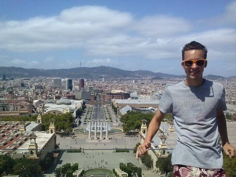 Pirmą kartą panevėžietis Daumantas Lukošiūnas automobilius stabdė būdamas vos septynerių.