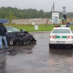 Pirmadienis Panevėžyje prasidėjo avarijų virtine