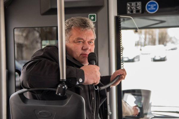 R. Petukausko teigimu, Panevėžio autobusų parkas tarp šalies vežėjų – vienas geriausiai atnaujinančių savo transportą. "Sekundės" archyvo nuotr.