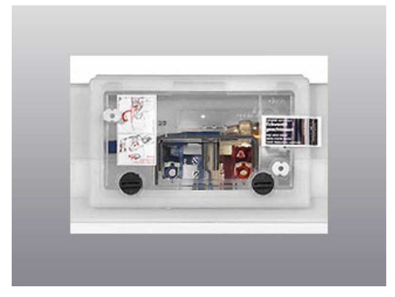 TECE vandens nuleidimo mygtukas