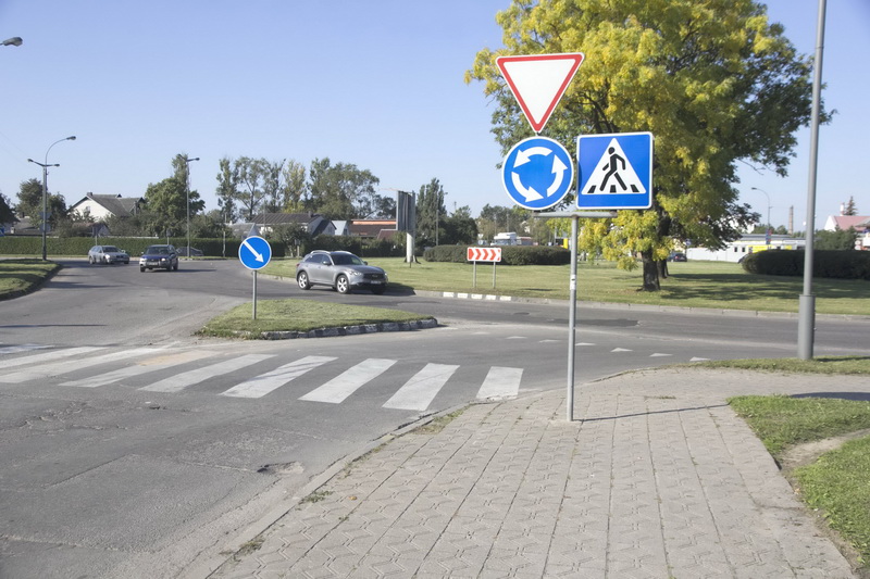 Savivaldybė koreguoja ir vairuotojams vienos skausmingiausių vietų Panevėžyje – Nemuno ir Pušaloto gatvės žiedinės sankryžos rekonstrukcijos planą. V. BULAIČIO nuotr.