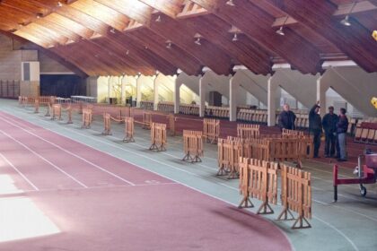 Panevėžio miesto savivaldybė gavo beveik 1,38 mln. Eur iš Valstybės investicijų programos tolesniems lengvosios atletikos maniežo atnaujinimo darbams.