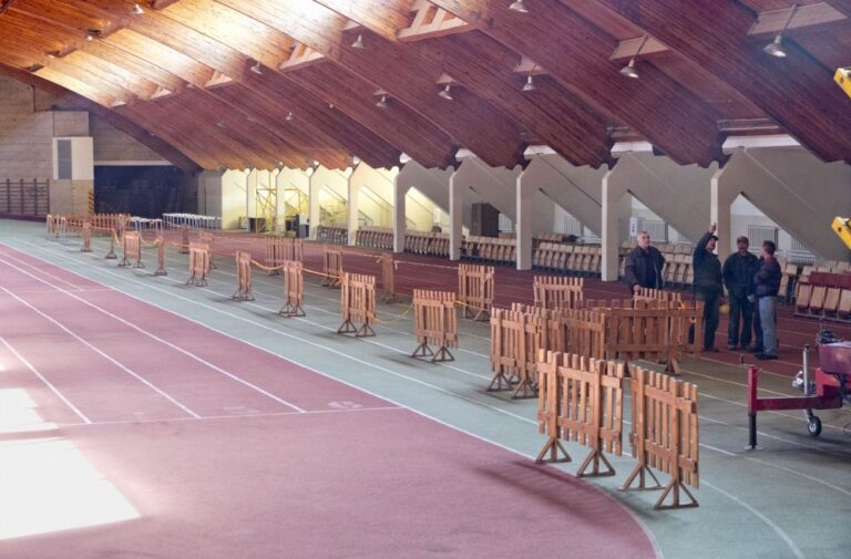 Panevėžio miesto savivaldybė gavo beveik 1,38 mln. Eur iš Valstybės investicijų programos tolesniems lengvosios atletikos maniežo atnaujinimo darbams.